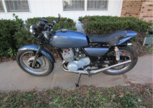 2 stroke, old, bike, motorcycle, custom
